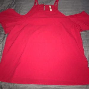 Cold shoulder top